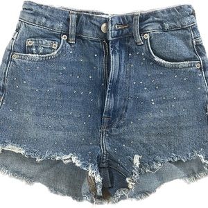 Zara Denim Shorts Size 0